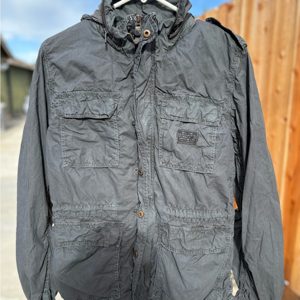 Diesel Charcoal Military Field Jacket